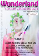 Transtalk Jahresparty 2013 Poster
