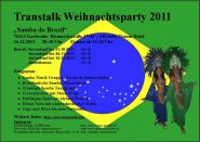 Transtalk Jahresparty 2011 Poster